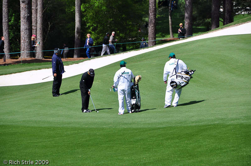 Andres Romero and Angel Cabrera