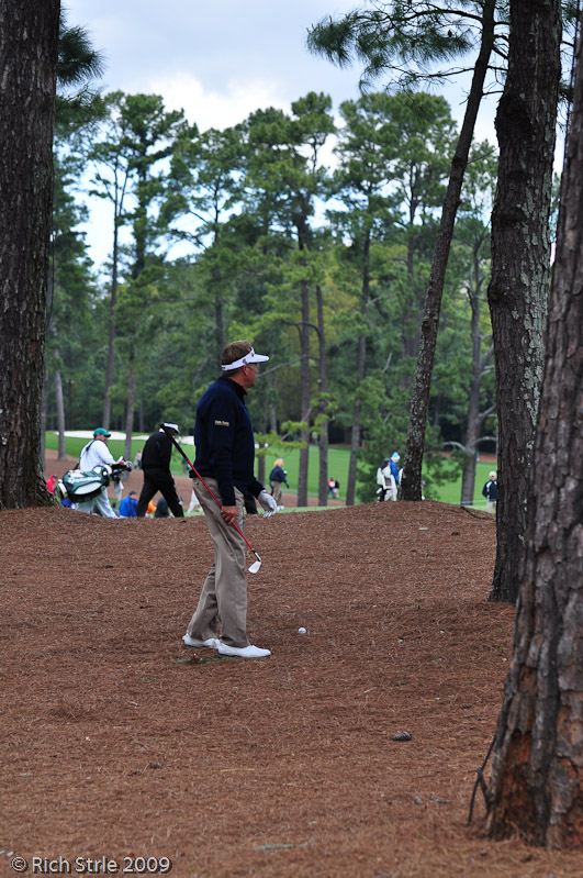 Ken Duke made par from here. This was his 3rd shot.