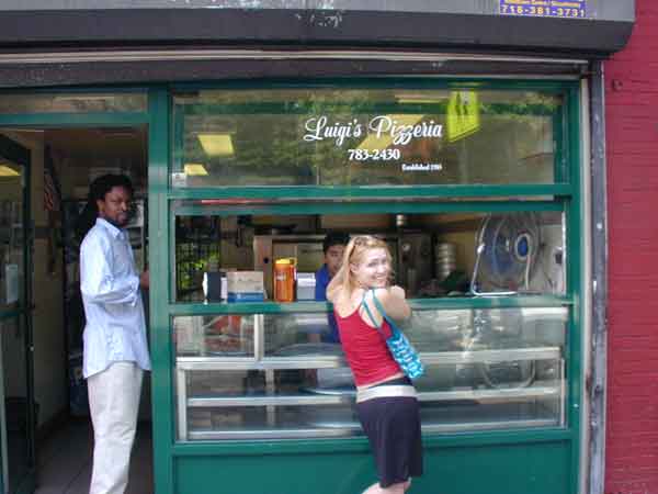 Pizza place by Pratt