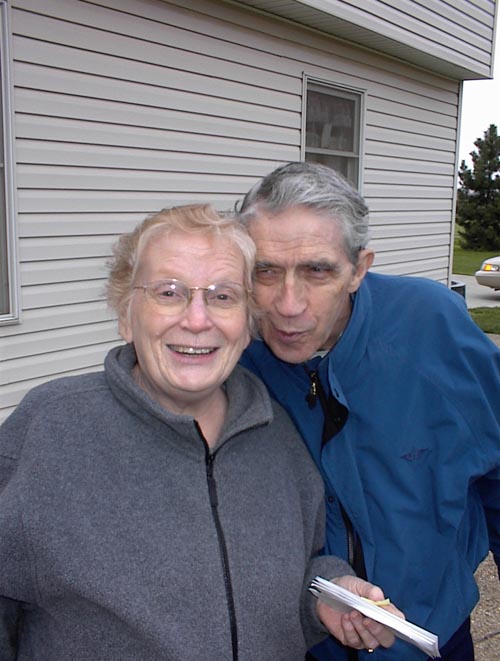 Grandma & Grouchpa saying Hi Naho!